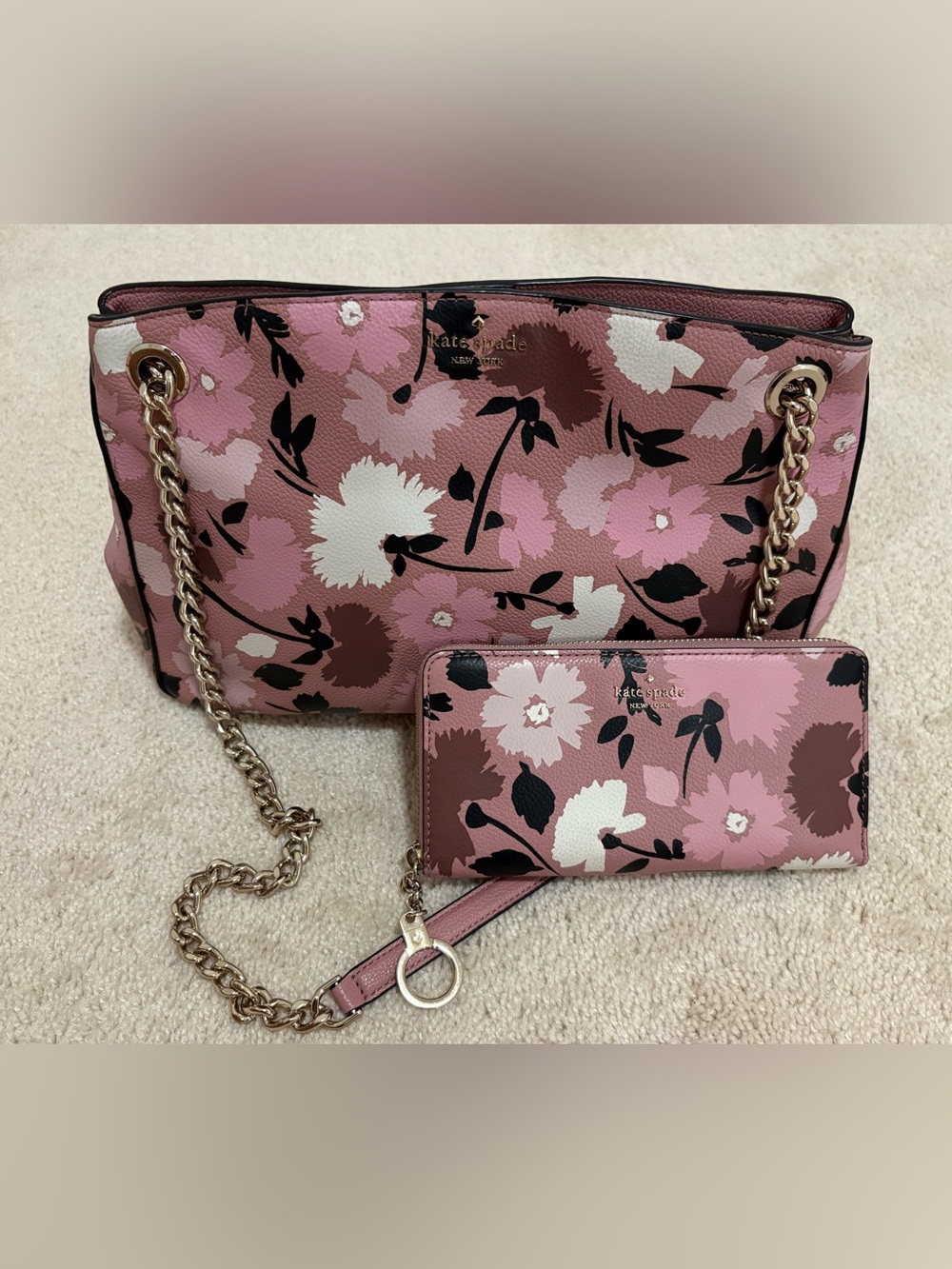 kate spade Briar Lane Gala Floral Convertible Shoulder Bag & Matching Wallet